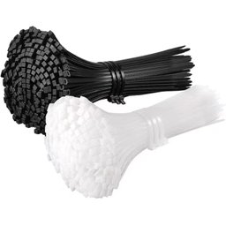 Dmti Abraçadeixa de Nylon 4,8mm X 300mm Branco 1000un - 1
