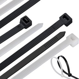 Dmti Abraçadeixa de Nylon 4,8mm X 300mm Branco 1000un - 3