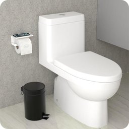 Porta Papel Higiênico Inox De Parede Banheiro Branco MAX - 2