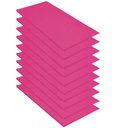 Ver imagem 3 de Kit 10 Colchonete Ginastica Academia Creche Yoga Fitness 95X59X3 Courino Pink - D A DECOR