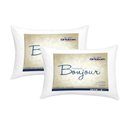 Ver imagem 1 de Kit 2 Travesseiros de Algodão Macio Ortobom Bonjour