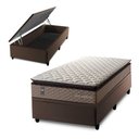 Ver imagem 1 de Cama Box Baú Atlanta 96x203 Marrom Espuma D45 King House