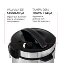 Ver imagem 6 de Panela de Pressão Elétrica Mondial 5l Pratic Cook Pe-48-5l-i 900w Preto/inox 220v
