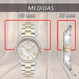 Relógio Technos Feminino St.moritz Bicolor - 2035myu/1k - 2