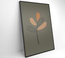 Ver imagem 5 de Quadro Abstrato Flores 4 - 40x60 Cm - Adesivo Fotográfico