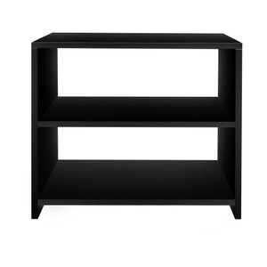 Sapateira para Quarto Sala Hall Lavanderia 25x40x50cm - Preto Tx