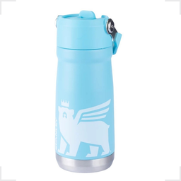 Garrafinha Térmica Flip Straw Kids Infantil Escola Stanley Azul-Claro Pool:Azul Pool - 3