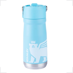 Garrafinha Térmica Flip Straw Kids Infantil Escola Stanley Azul-Claro Pool:Azul Pool - 4