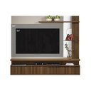 Ver imagem 4 de Painel Quarto P- Tv até 60 Pol Maragogi C- 2 Porta e 2 Prateleiras 182x154cm Nature-off White -