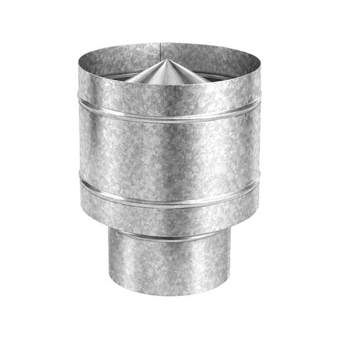 Chapéu Canhão / para Chaminé / Ø 115 Mm / Galvanizado
