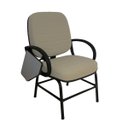 Ver imagem 2 de Cadeira para Obesos até 140 Kg Universitária Plus Size Cinza