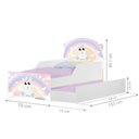 Ver imagem 4 de Bicama Infantil Uly Unicórnio Bebê com Colchões