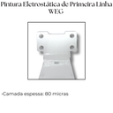 Ver imagem 7 de Par Mãos Francesas para Prateleira 25cm Formato Invertido Fixo de Parede Aço Reforçado Branco