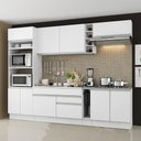Ver imagem 1 de Cozinha Completa Vicenza Branco Armário Balcão Madesa