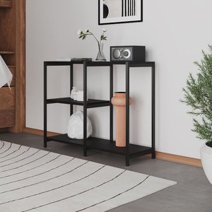 Aparador Industrial Artesania Preto 95cm