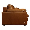 Ver mais imagens de Sofá Decorativo Piece Bipartido Retrátil Sala de Estar 175cm Couro Conhaque G58 - Gran Belo