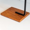 Ver imagem 7 de Kit 02 Porta Toalha Lavabo de Bancada Suporte Industrial Oslo D01 Peroba - Inoviza