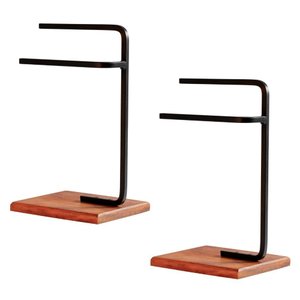 Kit 02 Porta Toalha Lavabo de Bancada Suporte Industrial Oslo D01 Peroba - Inoviza