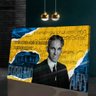 Quadro Decorativo Henry Ford:90x60/BRANCA - 1