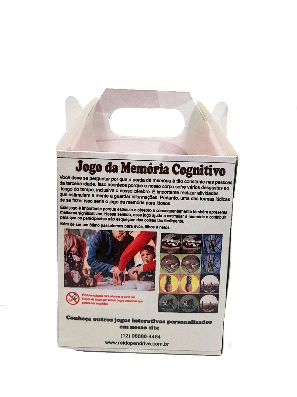 Kit Especial Jogos Cognitivos para idosos e Crianças - CogniBox 4 - 5