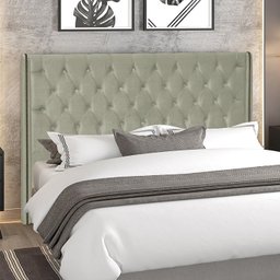 Cabeceira Queen 160 cm Firezz Veludo SL 940 Peer - 7