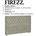 Ver imagem 3 de Cabeceira Queen 160 cm Firezz Veludo SL 940 Peer