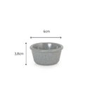 Ver imagem 5 de 7 Ramekins Molho 60ml Cinza Stone 100% Melamina Gourmet Mix