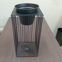 Ver imagem 4 de Cachepô Vaso Decorativo Metal 53x25x25cm Preto Vaso Decorativo Planta