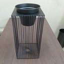 Ver imagem 4 de Cachepô Metal 53x25x25cm Preto Vaso Decorativo Planta