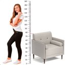Ver imagem 6 de Kit 2 Poltrona Sala de Estar Eloah Linho Gelo 4 Almofada Solta Pés Palito - Arkell