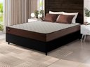 Ver imagem 1 de Conjunto Cama Box Espuma Atlanta Marrom Viúva 128x188x62
