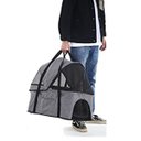 Ver imagem 7 de Carrinho Cao Cachorro Gato Pet Passeio Moises Berço Removivel Animal de Estimaçao Transporte Confort