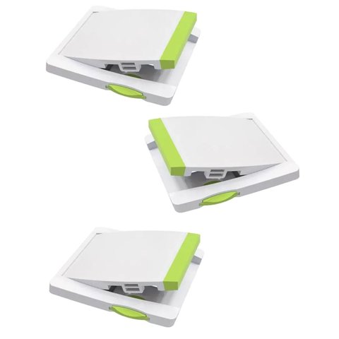 Trava de Segurança para Porta Janela Deslizante Kit 3 Unidades Protege Criança Pet Bloqueio Porta de