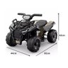 Mini Quadriciclo Eletrico Infantil 6v Preto - Belfix - 4