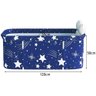 Banheira Ofurô Dobrável Portátil Retangular PVC Com Encosto Inflável Estrela VG+ - 5