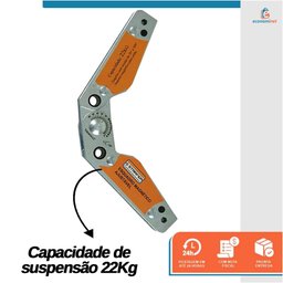 Esquadro Magnético Ajustável Medição Fixação Soldagem 22Kg - Starfer - 4