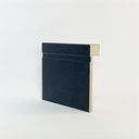 Ver imagem 2 de Rodapé de Sobrepor Preto com Friso 12cm 7,36m MDF