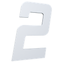 Ver imagem 1 de Número 130mm Garbo Font - Branco - Metalmidia 2