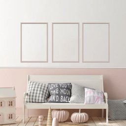 Kit Boiserie Rodameio de EVA Autocolante RM61 2,3cm 60x90 Branco - 3