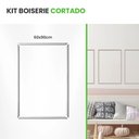 Ver imagem 2 de Kit Boiserie Rodameio de EVA Autocolante RM61 2,3cm 60x90 Branco