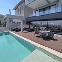 Ver imagem 4 de Piso para Piscina Deck Cx. 5 Peças de 3 Metros (1,5m²):Marrom