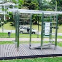 Ver imagem 5 de Piso para Piscina Deck Cx. 5 Peças de 3 Metros (1,5m²):Marrom