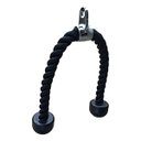 Ver imagem 1 de Puxador Corda Profissional Musculação Treino Academia Crossover Pullover Polia Preto Triceps Biceps