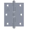 Dobradiça para Porta Portão Madeira Aço Zincado Pino Bola | Aliança | Kit 03 Un - 6