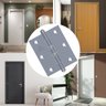 Dobradiça para Porta Portão Madeira Aço Zincado Pino Bola | Aliança | Kit 03 Un - 8