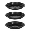 Ver imagem 1 de Kit 3 Pratos para Vaso Redondo Suporte para Planta 27x3,5cm