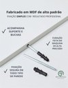 Ver imagem 4 de Prateleira Grossa Madeira MDF Suporte Invisível 120x15 cm:Branca