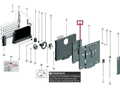 Capa Dianteira Isopor Refrigerador Electrolux Df52 67402485 - 6