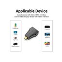 Ver imagem 4 de Adaptador Micro Hdmi Macho X Hdmi Fêmea - Kit 5 Peças