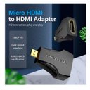 Ver imagem 5 de Adaptador Micro Hdmi Macho X Hdmi Fêmea - Kit 5 Peças
